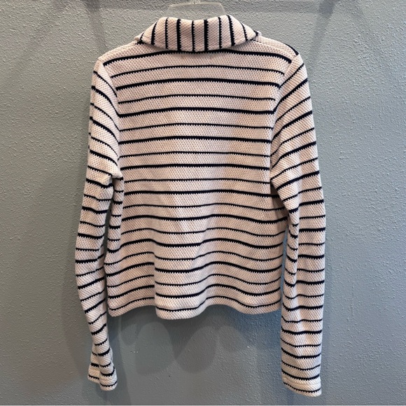 Madewell Striped Button-Up Sweater - Picture 3 of 5